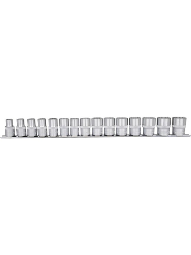 Dvylikakampių galvučių komplektas 1/2" 10-24mm 15pcs, KS Tools Dvylikakampių galvučių komplektas 1/2" 10-24mm 15pcs, KS Tools