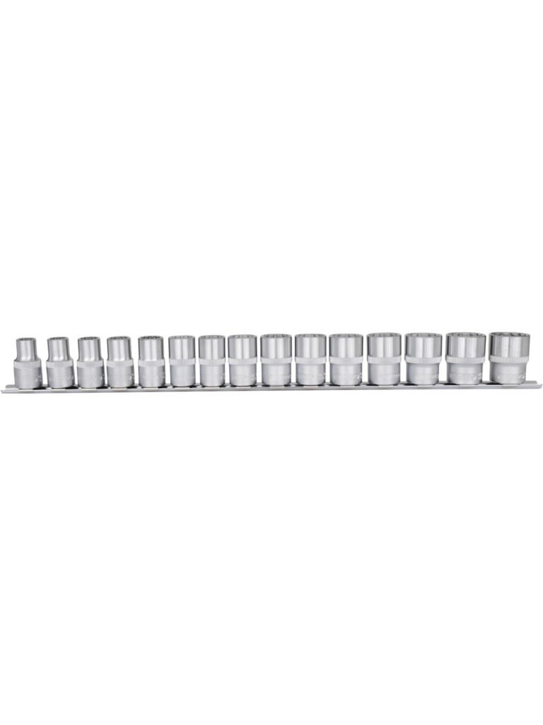 Dvylikakampių galvučių komplektas 1/2" 10-24mm 15pcs, KS Tools 1 Dvylikakampių galvučių komplektas 1/2" 10-24mm 15pcs, KS Tools 1