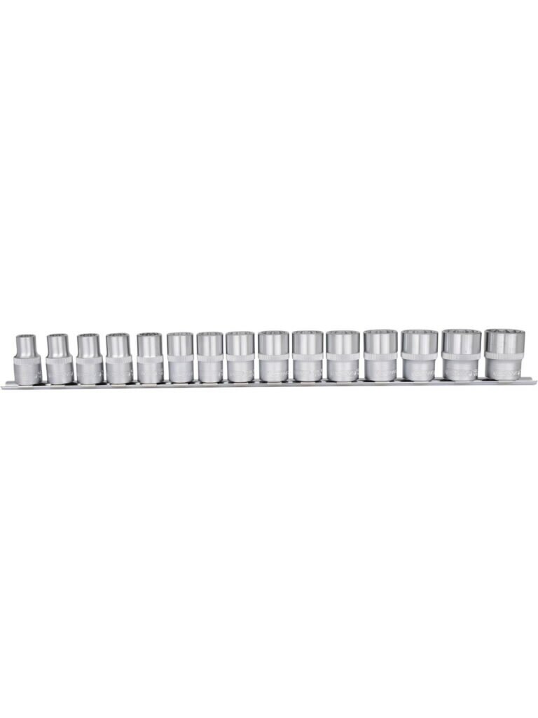 Dvylikakampių galvučių komplektas 1/2" 10-24mm 15pcs, KS Tools Dvylikakampių galvučių komplektas 1/2" 10-24mm 15pcs, KS Tools