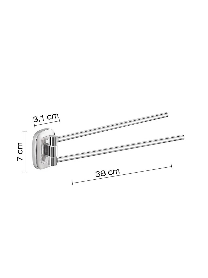 Dviguba kabykla Gedy Everest EV2313, 38 cm 1 Dviguba kabykla Gedy Everest EV2313, 38 cm 1