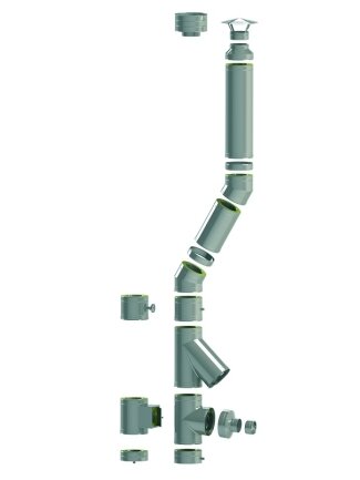 DW trišakis NPNP d.180/230 85° (220 1 2101 0180 085) 2