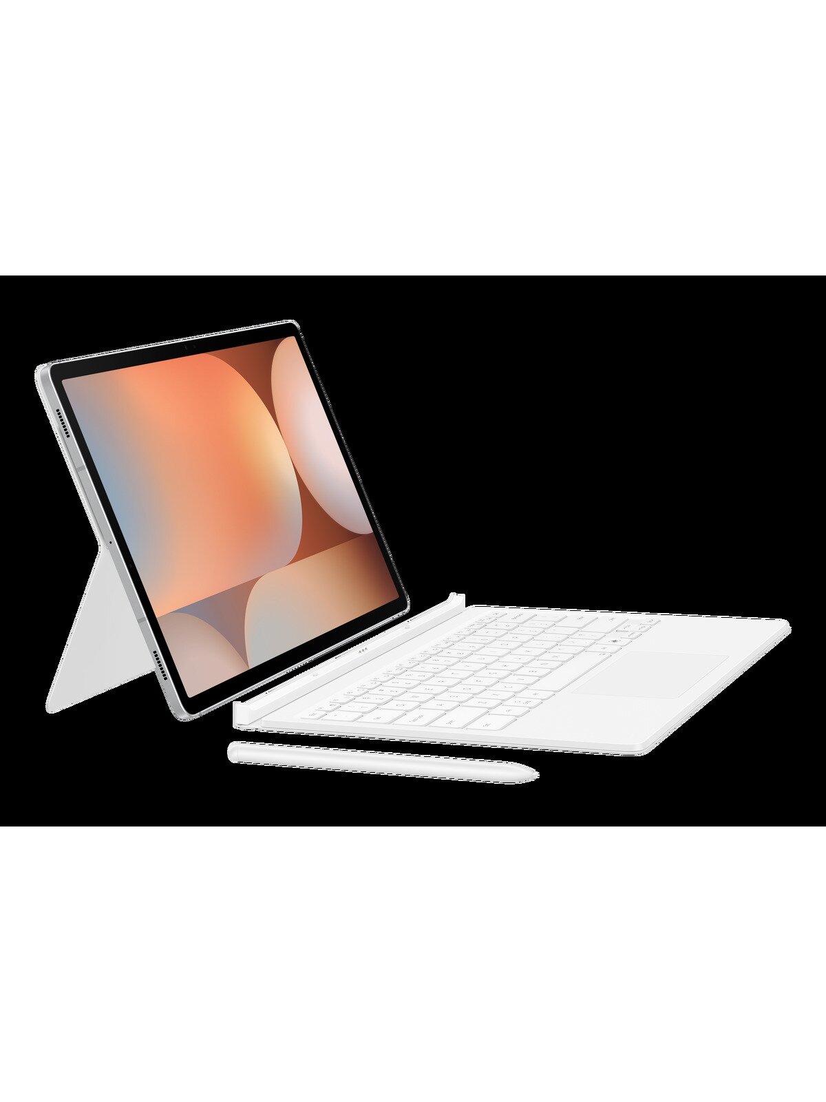 DX825UWE Book Cover Keyboard Samsung Galaxy Tab S10+/S9+/S9 FE+, White 5