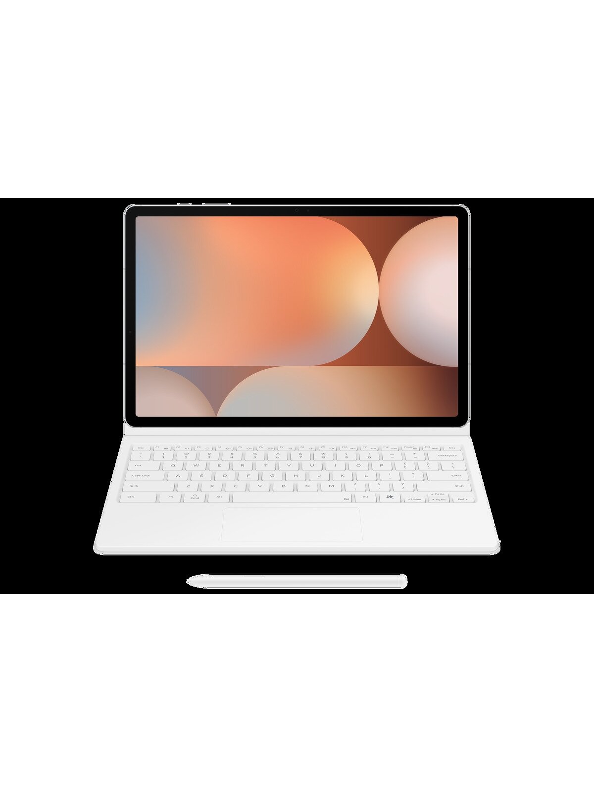 DX825UWE Book Cover Keyboard Samsung Galaxy Tab S10+/S9+/S9 FE+, White 8