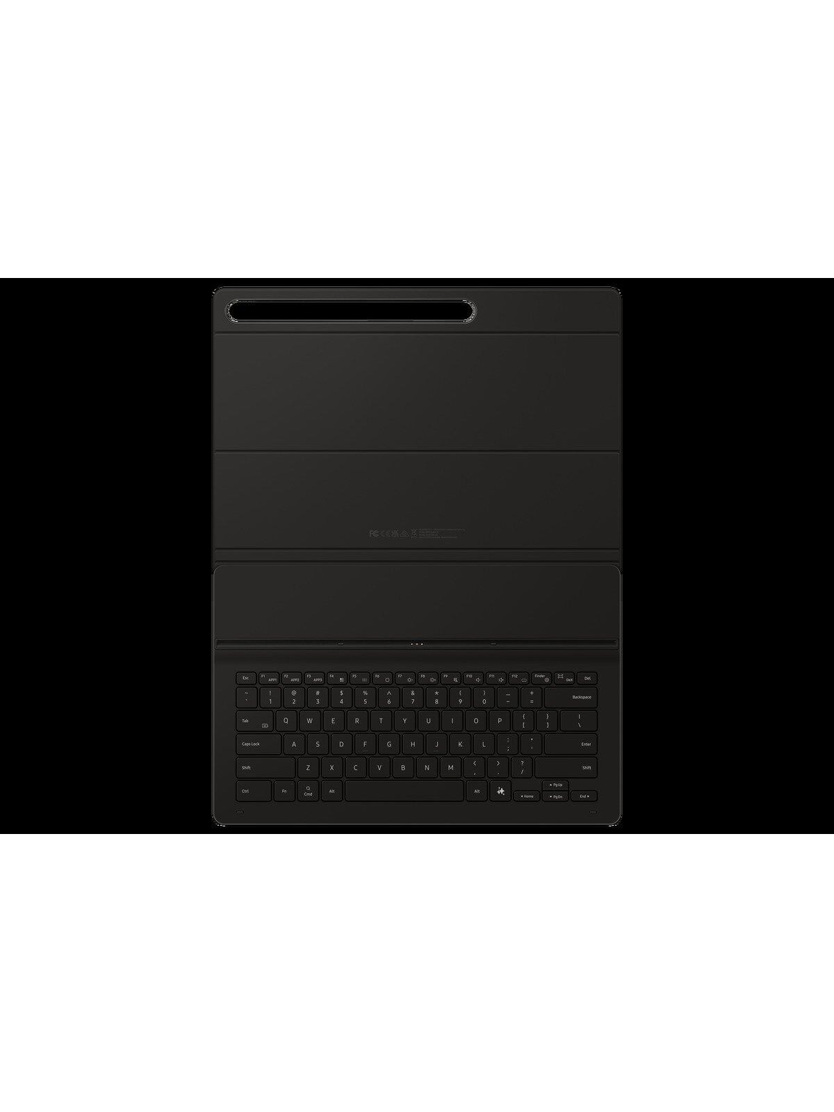 DX920UBE Book Cover Keyboard Slim Samsung Galaxy Tab S10 Ultra/S9 Ultra, Black 7