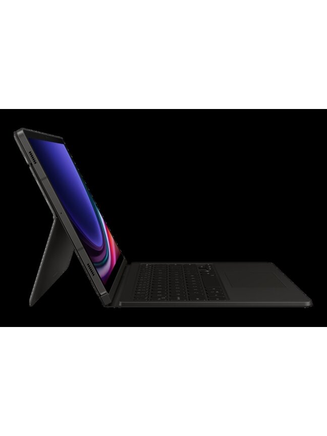 DX725UB Book Cover Keyboard Samsung Galaxy Tab S9/S9 FE/S10 FE/S10 Lite, Black 4