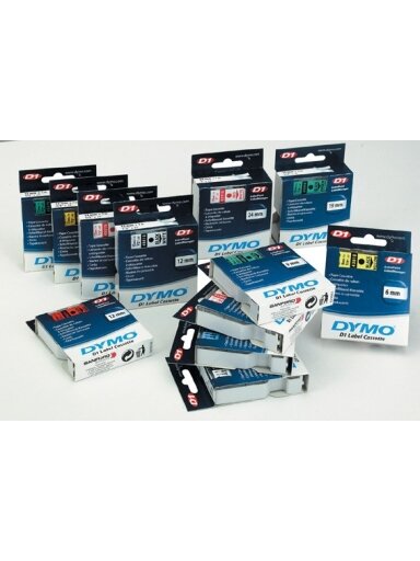 Dymo Polipro. juost. D1,skaidri 9 mm x 7 m