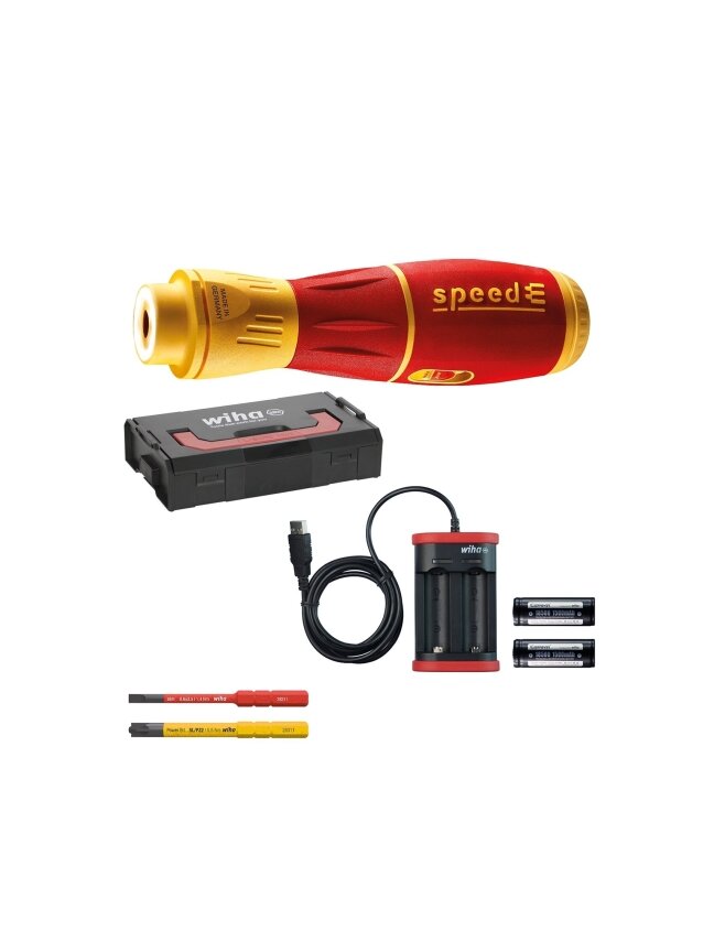 E-Atsuktuvo WIHA rinkinys speedE® II electric (7 vnt.) 1 E-Atsuktuvo WIHA rinkinys speedE® II electric (7 vnt.) 1