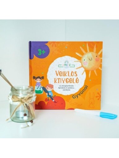 Edukacinės knygelės Gyvūnai