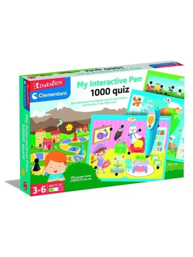 Edukacinis žaislas Clementoni My Interactive Pen 50829