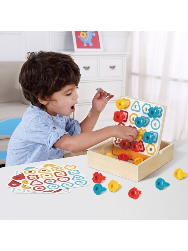 Edukacinis Rinkinys Vaikams nuo 19 mėn. TOOKY TOY Box XXL Montessori 7in1 3