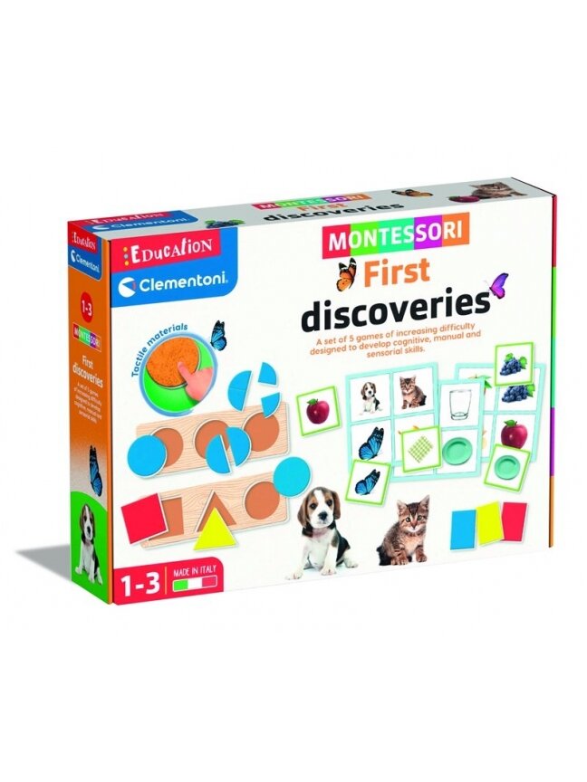 Edukacinis žaislas Clementoni First Discoveries 50830 Edukacinis žaislas Clementoni First Discoveries 50830