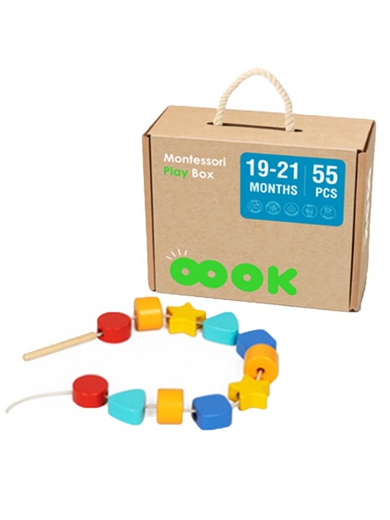Edukacinis Rinkinys Vaikams nuo 19 mėn. TOOKY TOY Box XXL Montessori 7in1 5
