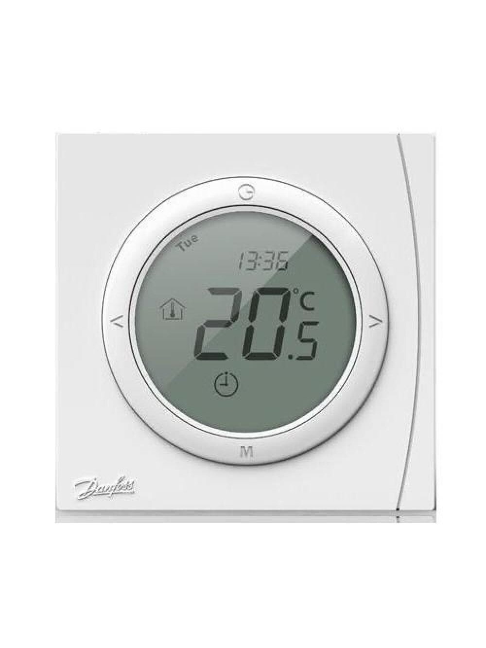Elektra šildomų grindų termostatas Danfoss ECTemp, Next Plus, programuojamas Elektra šildomų grindų termostatas Danfoss ECTemp, Next Plus, programuojamas