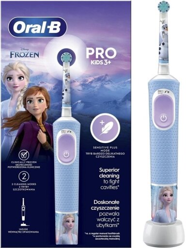 Elektr dant šepet Oral-b D103.413.2K Vitality PRO Kid Frozen