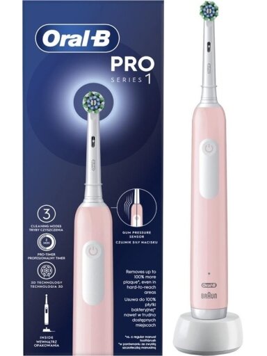 Elektrin dant šepetėlis Braun Oral-B Pro Series 1 D305.513.3