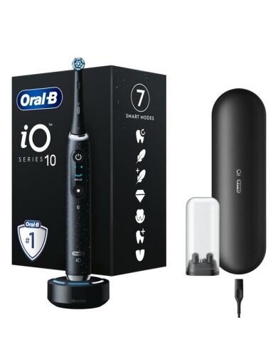 Elektrinis Dantų Šepetėlis Oral-B iO Series 10, juodas