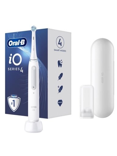 Elektrinis Dantų Šepetėlis Oral-B iO Series 4, baltas