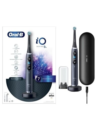 Elektrinis Dantų Šepetėlis Oral-B iO Series 9, juodas