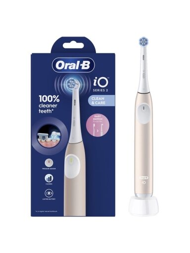 Elektrinis dantų šepetėlis Oral-B iOS2.1C9.0P iO2,rožinis