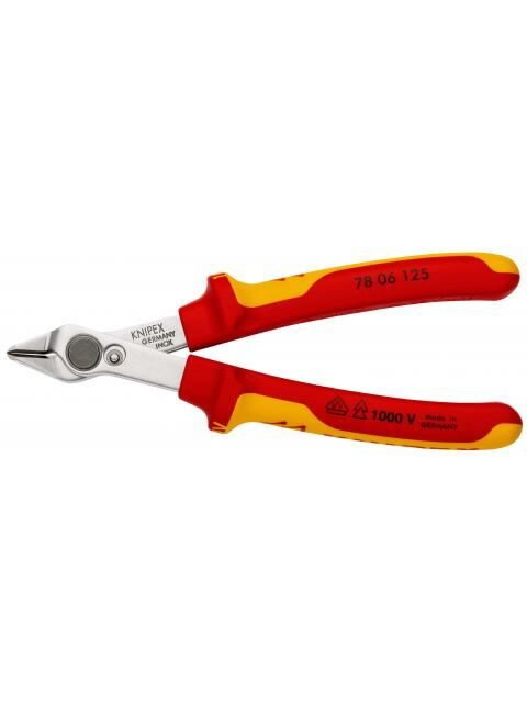 Electronic Super Knips® VDE 1000V DIN ISO 9654 DIN EN 60900 IEC 60900, Knipex 1 Electronic Super Knips® VDE 1000V DIN ISO 9654 DIN EN 60900 IEC 60900, Knipex 1