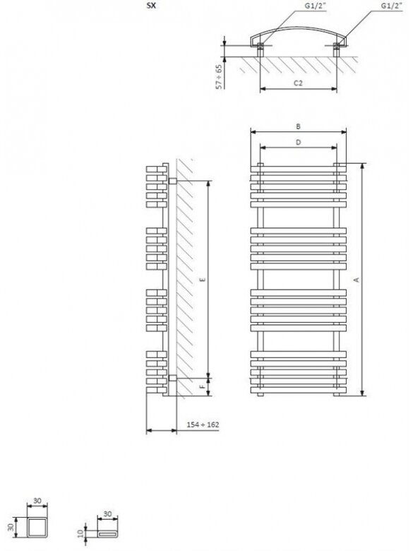Elektrinis rankšluosčių džiovintuvas Terma Kioto, 480x870mm 2 Elektrinis rankšluosčių džiovintuvas Terma Kioto, 480x870mm 2
