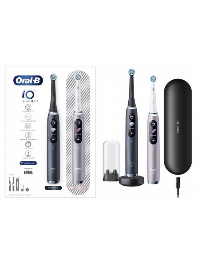 Elektriniai Dantų Šepetėliai Oral-B iO Series 9, 2 vnt. 1