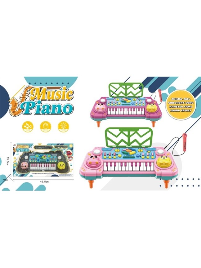 Elektrinis pianinas su mikrofonu Music Piano 8828
