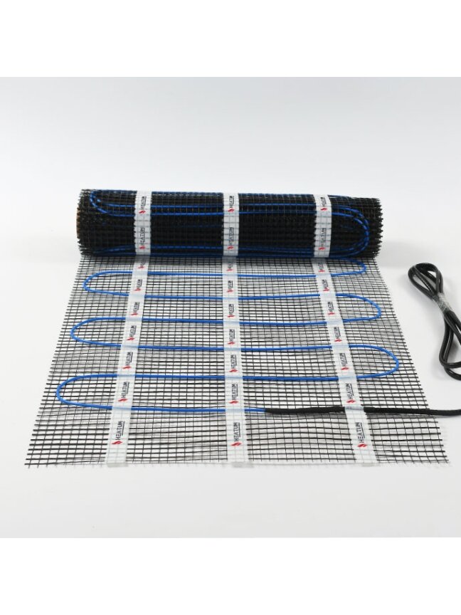 Elektrinis šildomų grindų kilimėlis - tinklelis Heatum 100 W/m²  (100-3) 4
