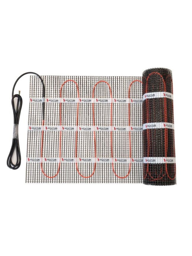 Elektrinis šildomų grindų kilimėlis - tinklelis Heatum 150 W/m² (150-05) 2 Elektrinis šildomų grindų kilimėlis - tinklelis Heatum 150 W/m² (150-05) 2