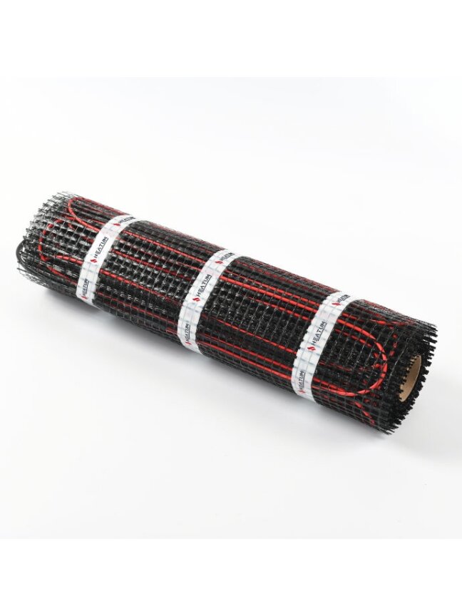 Elektrinis šildomų grindų kilimėlis - tinklelis Heatum 150 W/m² (150 - 2.5) 5 Elektrinis šildomų grindų kilimėlis - tinklelis Heatum 150 W/m² (150 - 2.5) 5