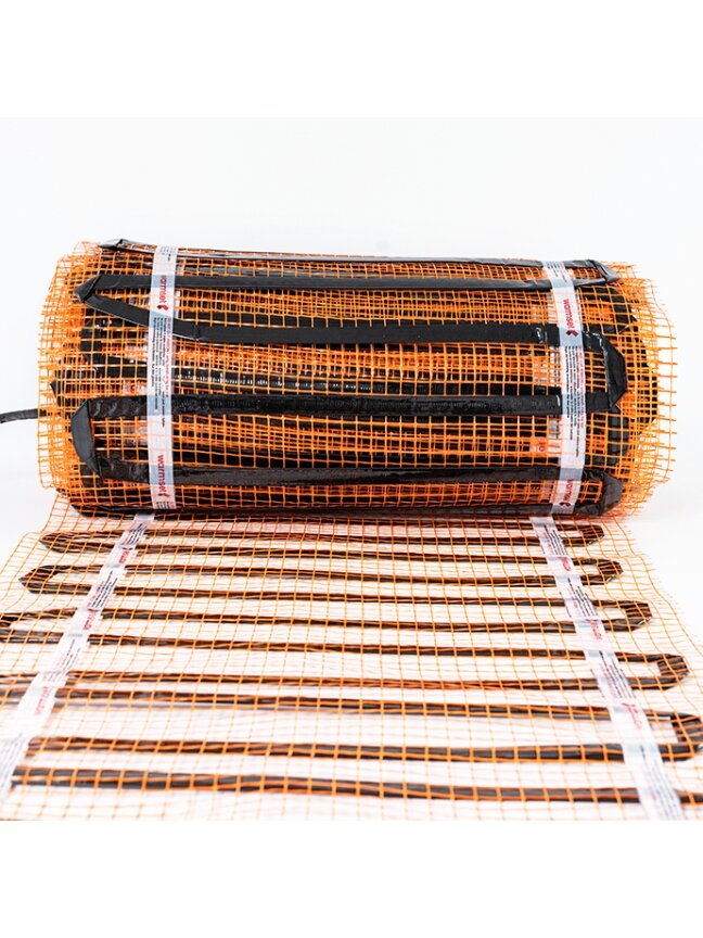 Elektrinis šildomų grindų kilimėlis - tinklelis Warmset Black 150 W  (150-4) 5