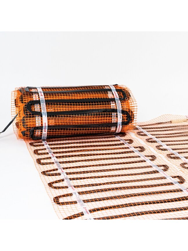 Elektrinis šildomų grindų kilimėlis - tinklelis Warmset Black 150 W 24 V  (150-1.5-24)
