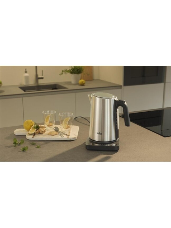 Elektrinis virdulys Braun Identity WK5205BK, 1.7 l, sidabro 2 Elektrinis virdulys Braun Identity WK5205BK, 1.7 l, sidabro 2
