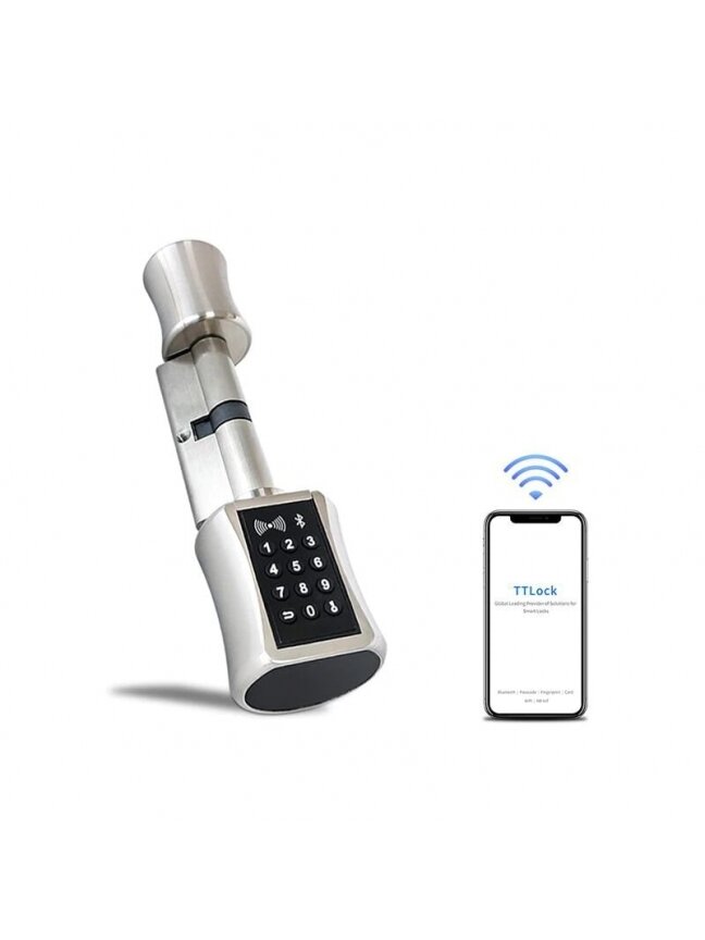 Elektroninis cilindras TTLOCK Bluetooth+Wi-Fi 35/35T 1 Elektroninis cilindras TTLOCK Bluetooth+Wi-Fi 35/35T 1