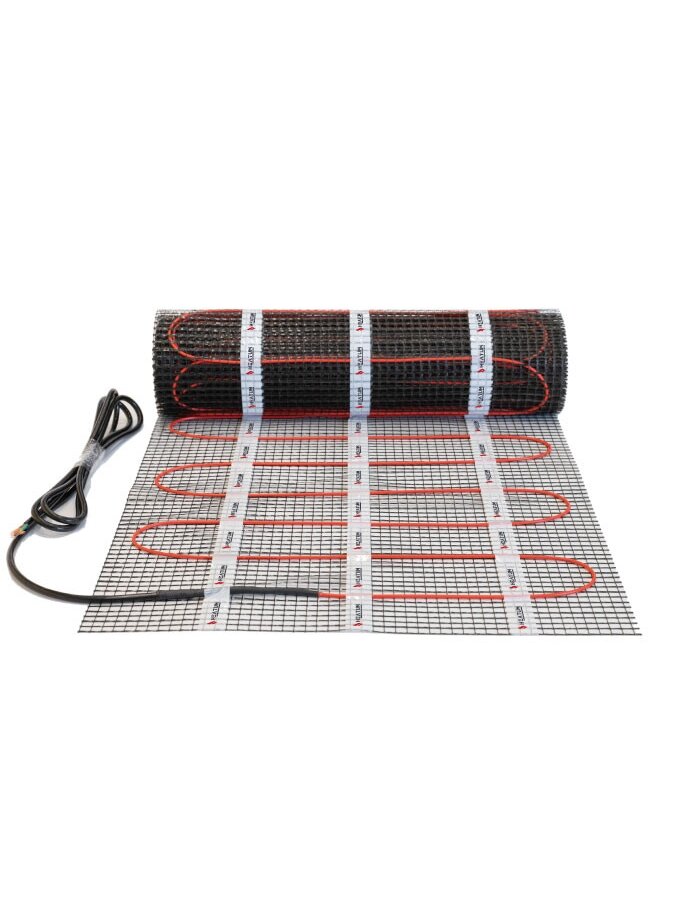 Elektrinis šildomų grindų kilimėlis - tinklelis Heatum 150 W/m²  (150-05) 4