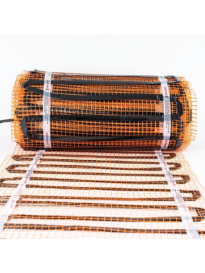 Elektrinis šildomų grindų kilimėlis - tinklelis Warmset Black 150 W (150-3) 5 Elektrinis šildomų grindų kilimėlis - tinklelis Warmset Black 150 W (150-3) 5