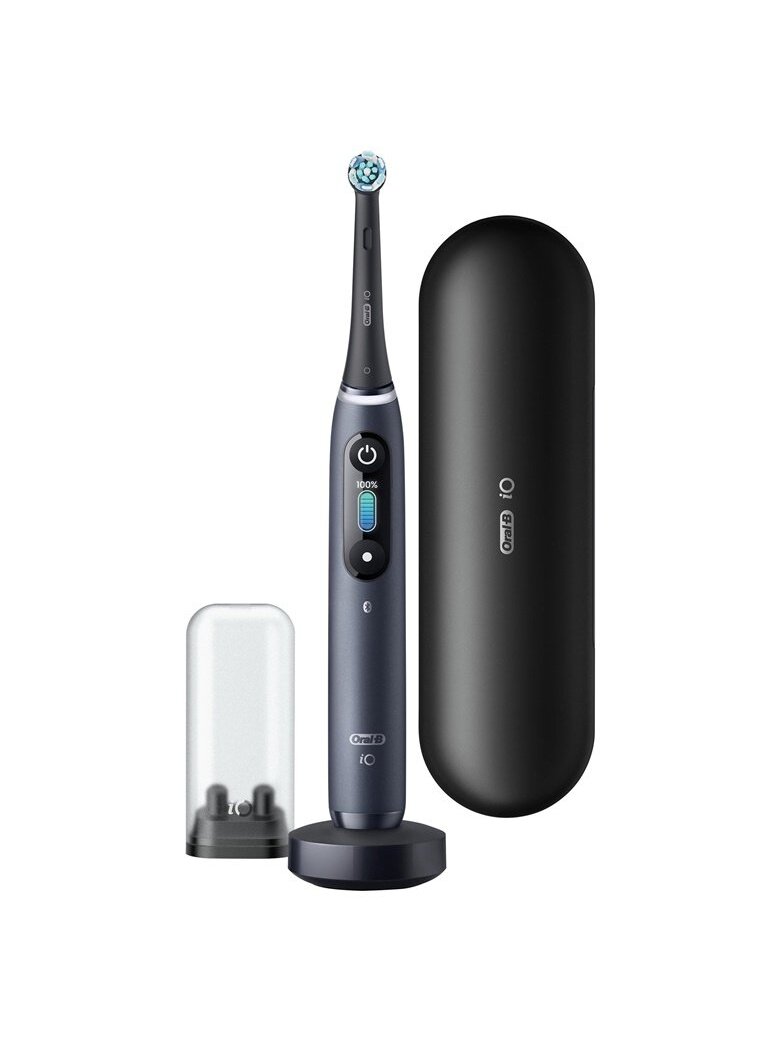 Elektrinis Dantų Šepetėlis Braun Oral-B iO Series 8, juodas 2 Elektrinis Dantų Šepetėlis Braun Oral-B iO Series 8, juodas 2