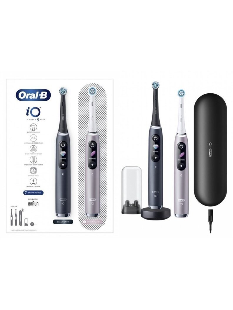 Elektriniai Dantų Šepetėliai Oral-B iO Series 9, 2 vnt. 1