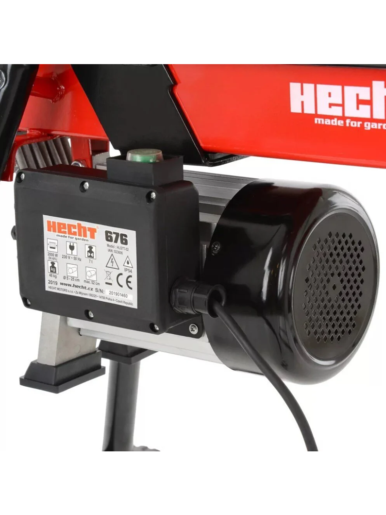 Elektrinė malkų skaldyklė Hecht 676, 7t, su stovu 7 Elektrinė malkų skaldyklė Hecht 676, 7t, su stovu 7