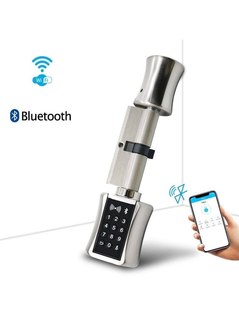 Elektroninis cilindras TTLOCK Bluetooth+Wi-Fi 35/35T