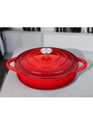 Emaliuotas ketaus puodas ⌀24 cm 4 l 1