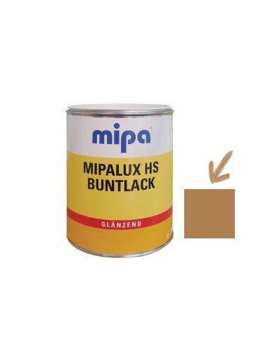 Emalis blizgus Mipalux | smėlinis, 0,75 ltr. RAL1011