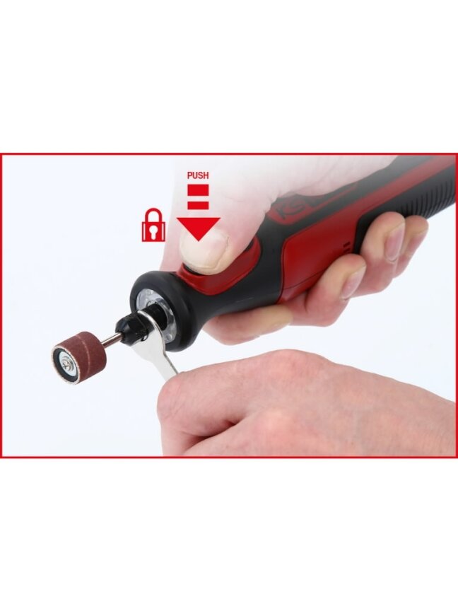 eMonster rechargable grinder set, 50 pcs, KS Tools 3