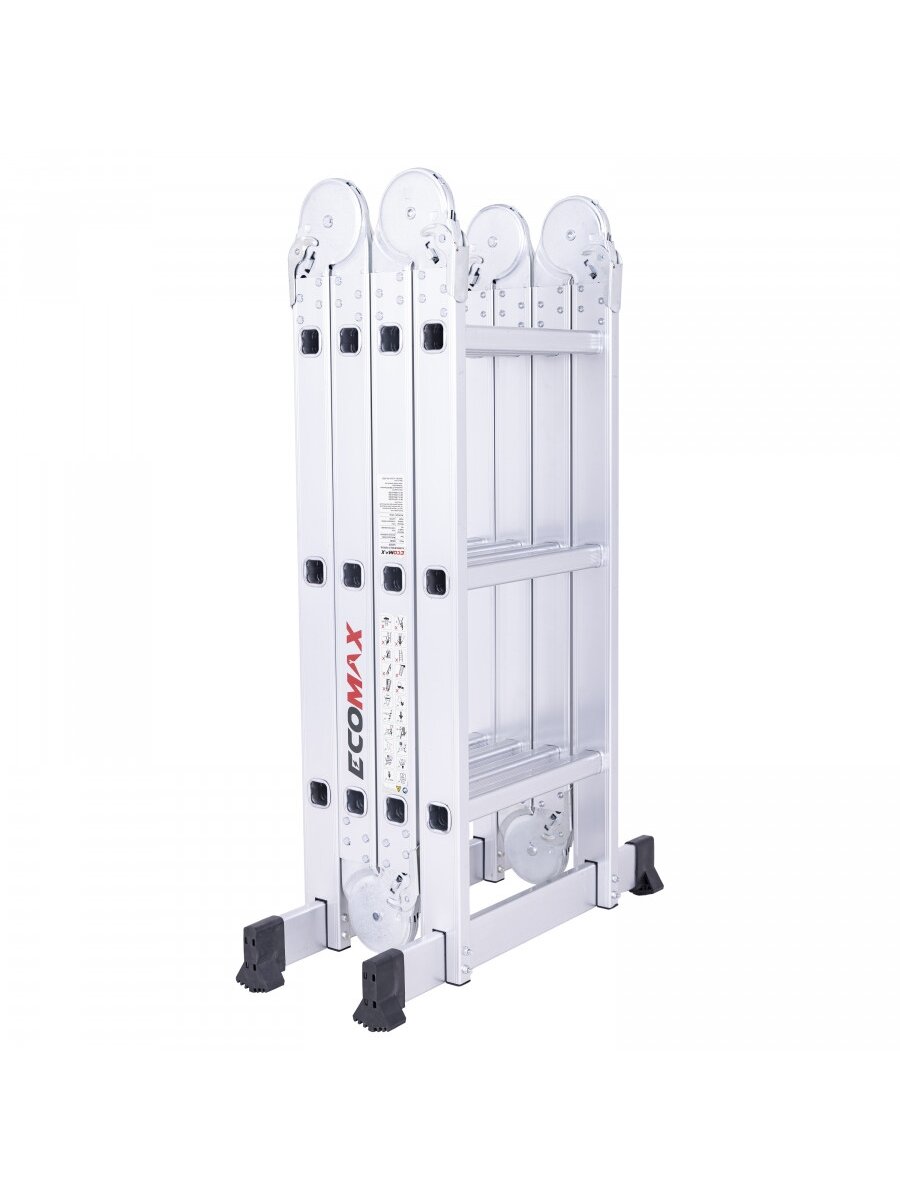 EMX Daugiafunkcinės kopėčios Silver PRO 4x3 dalių, Ecomax 5