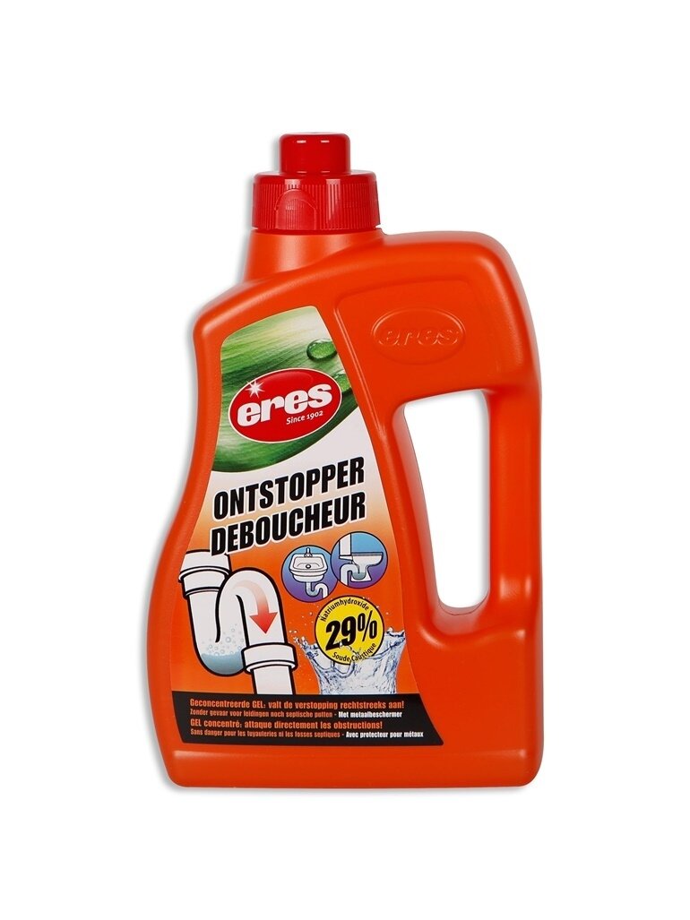 ERES vamzdžių valiklis Unblocker Liquid, 29 %, 1000 ml ERES vamzdžių valiklis Unblocker Liquid, 29 %, 1000 ml