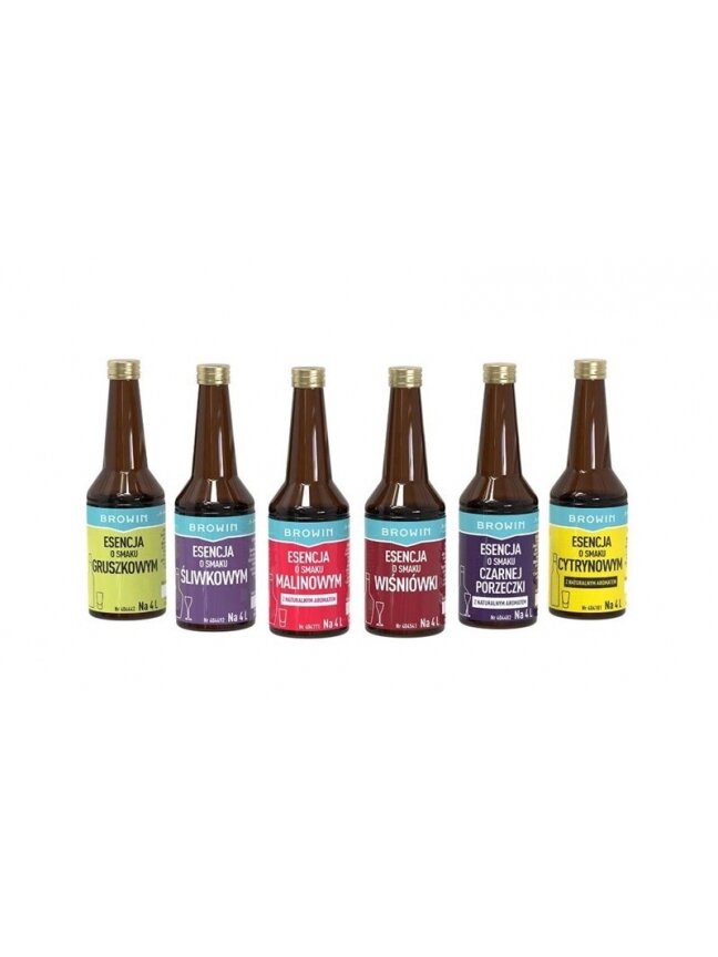 Esencijos alkoholiui, įvairių spalvų, 6 vnt x 40 ml Esencijos alkoholiui, įvairių spalvų, 6 vnt x 40 ml