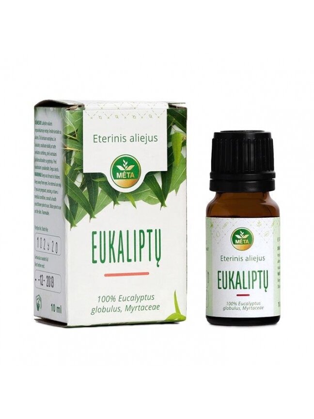 Eukaliptų eterinis aliejus Mėta, 10 ml Eukaliptų eterinis aliejus Mėta, 10 ml