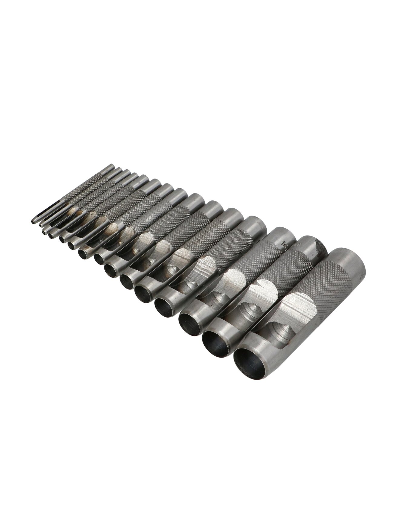 FASTER TOOLS Skylių pramušėjų rinkinys, FASTER TOOLS, 12 vnt. FASTER TOOLS Skylių pramušėjų rinkinys, FASTER TOOLS, 12 vnt.