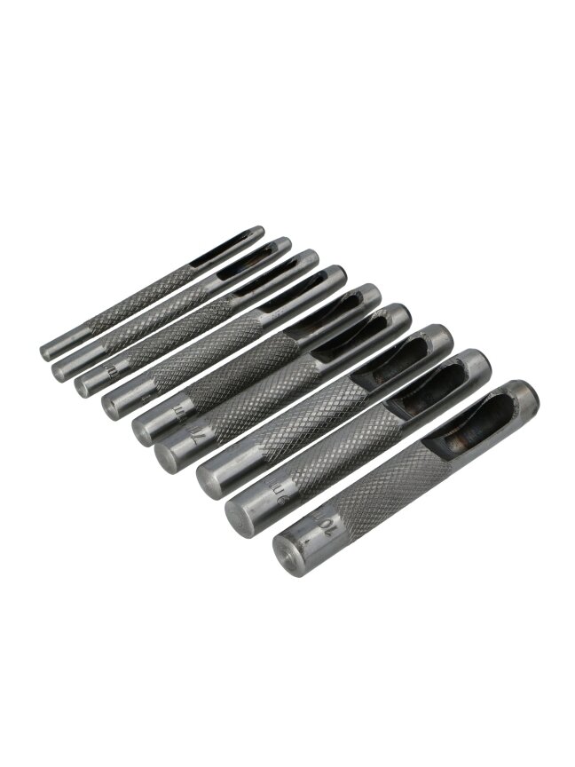 FASTER TOOLS Skylių pramušėjų rinkinys, FASTER TOOLS, 9 vnt. FASTER TOOLS Skylių pramušėjų rinkinys, FASTER TOOLS, 9 vnt.