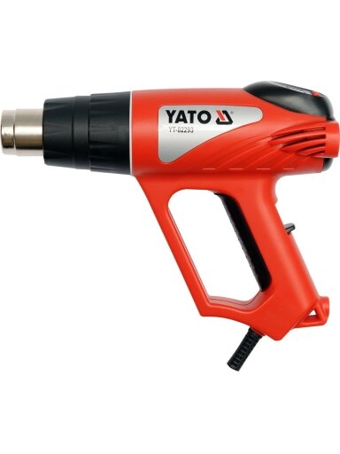 Fenas techninis 2000W 70~600°C, LCD displėjus Yato